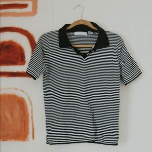 Striped collard shirt - Geoffrey Beene Sports polo